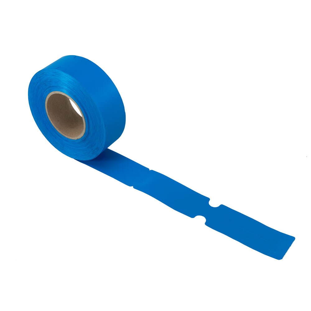 10.000 Stück Schlaufenetiketten 50 x 248 mm, blau Image