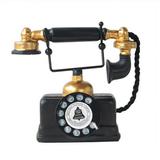 SANWOOD Vintage Telephone Decor Vintage Resin Telephone Model Miniature Craft Photography Props Bar Home Decor