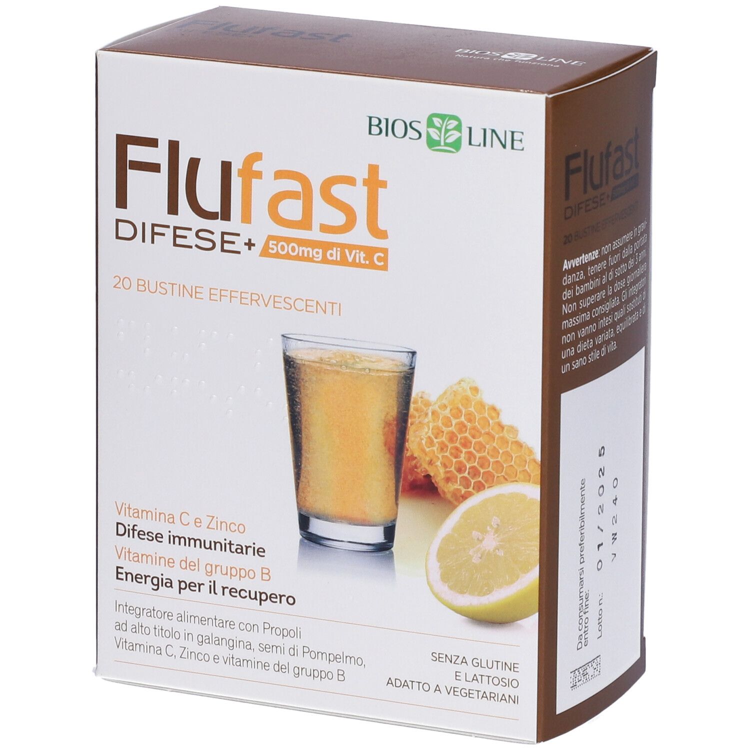 BIOSLINE Flufast DIFESE+ 97,2 g Polvere per soluzione orale
