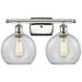 Ballston Athens 8" 2 Light 18" LED Bath Light - Polished Nickel -