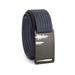 Grip6 Narrow Pine Gunmetal Buckle Belt w/Navy Strap 36 NB-PINE-GML-LS-NAV-1.1-36