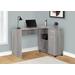 "COMPUTER DESK - 46""L - INDUSTRIAL GREY - STORAGE CABINET - Monarch Specialties I 7346"