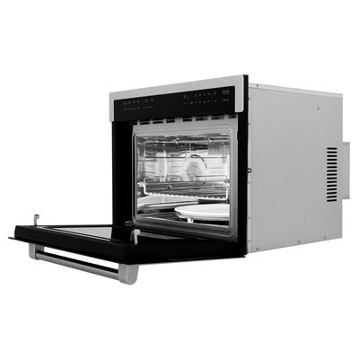 "ZLINE 24"" Built-in Convection Microwave Oven in Durasnow with Speed and Sensor Cooking - ZLINE Kitchen and Bath MWO-24-SS"