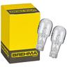 Brehma - 2x Glassockellampe W16W 12V 16W W2.1x9.5d