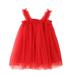 Summer Dress Girl Halter Gauze Dress Baby Princess Dress First year Dress Children Beach Skirt Summer