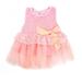 Girls Tulle Flower Princess Wedding Dress for Toddler and Baby Girl Baby Girls Dresses Kids Bow Lace Princess Dresses Cotton Ball Gown Dresses Flower Girl Dresses