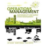 Operations Management: Sustainability and Supply Chain Management Second Canadian Edition (2nd Edition) 9780133764345 Used / Pre-owned