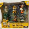 Disney Toys | Disneyland Pooh And Friends On Safari Collectible Figures Figurine Set Nib | Color: Orange/Yellow | Size: Boy Or Girl