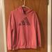 Adidas Tops | Adidas Women’s Pink Sweatshirt Size Med Oversized | Color: Gray/Pink | Size: M