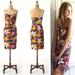 Anthropologie Dresses | New, Anthropologie Moulinete Soeurs Black Motif Floral Sleeveless Dress Size 6 | Color: Purple/Yellow | Size: 6