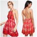 Free People Dresses | Free People Beach Day Mini Dress | Color: Red | Size: L
