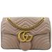 Gucci Bags | Gucci Gg Marmont Flap Matelasse Leather Crossbody Bag Dusty Pink | Color: Pink | Size: Os