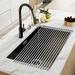 ZHILAI TENGSHUN TRADING INC Silicone Over The Sink Dish Rack Silicone | 1 H x 16.8 W x 13 D in | Wayfair YY7454WKZSBZ3JX6V
