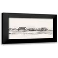 Caroline Emma 18x11 Black Modern Framed Museum Art Print Titled - Wyeth Barn I