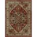 Mayberry Rug HT7770 2X8 2 ft. 3 in. x 7 ft. 7 in. Home Town Charisma Area Rug Claret