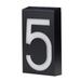 Solar House Number Address Sign Light Solar Number Light Solar Powered Number Lights Solar Door Number Sign Address Number Plaque House Number Sign Wall Mounted Sign Number