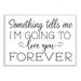 Stupell Industries Love You Forever Quote Minimal Romantic Sentiments Wall Plaque 10 x 15 Design by AE Design