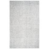 Gatney Rugs Hearthstone Area Rug BR351A Gray Distressed Single-Color 2 6 x 10 Rectangle