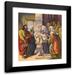 Stecher Litho. Co 20x22 Black Modern Framed Museum Art Print Titled - The Presentation of the Child Jesus in the Temple (1905)