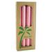 Aloha Bay Palm Wax Candles - Palm Taper 9 Unscented Rose