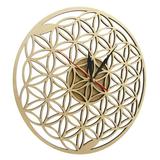 Large Flower of Life Wall Clock Wall Hanging Clocks Bar Home Decorative Ornament