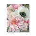 Stupell Industries Beautiful Floral Closeup Peony Dahlia Pink Blossoms Painting Traditional Painting Gallery-Wrapped Canvas Print Wall Art 36 x 48 Design by Heidi Kuntz