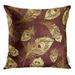 STOAG Peacock Gold Feathers Rich Luxury Expensive Jewelry for Abstract Throw Pillowcase Cushion Case Cover 18x18 inch