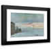 Maurice Galbraith Cullen 24x19 Black Modern Framed Museum Art Print Titled - Levis from Quebec (1906)