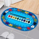 Manfiter Baby Play Mat Baby Crawling Mat Super Soft Carpet Plush Surface Non-Slip Design Baby Floor Playmat for Kids Area Rugs Learning Alphabet Great Gift for Girls & Boys