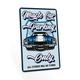 Muscle Car Parking SIgn Classic Car Parking Sign Signs for Garage Man Cave Signs Vintage Sign 8x12 108122001015