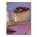Designart Venetian Mask On Female Face Modern Canvas Wall Art Print
