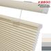 Keego Top Down Bottom Up Cellular Shades Cordless Honeycomb Blinds for Windows Light Filtering Creamy Color 58.5 w x 66.0 h