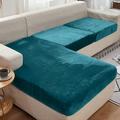 DYstyle Velvet Stretch Solid Sofa Cushion Cover Furniture Protector Slipcover