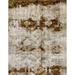 Ahgly Company Indoor Rectangle Abstract Desert Sand Beige Abstract Area Rugs 2 x 4