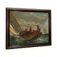 Breezing Up - A Fair Wind Framed Wall Art by Winslow Homer Great Sailboat Decor for Kitchen or Livingroom 11x14 2470W