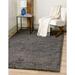 Rugs.com Solid Shag Collection Rug â€“ 10 x 14 Graphite Gray Shag Rug Perfect For Living Rooms Large Dining Rooms Open Floorplans