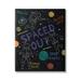 Stupell Industries Spaced Out Astronomy Words Line Doodle Astronauts Canvas Wall Art 24 x 30 Design by Nina Seven