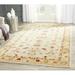 SAFAVIEH Anatolia Stewart Traditional Wool Area Rug Ivory/Gold 9 x 12