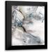 Chang Stella 19x24 Black Modern Framed Museum Art Print Titled - Marble Trance