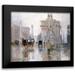 Cornoyer Paul 17x15 Black Modern Framed Museum Art Print Titled - After The Rain The Dewey Arch Madison Square Park New York