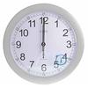 ACCTIM - Formia 30cm Radio Controlled Analogue Wall Clock - Silver