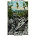 White Mountains NH Lost River Entrance View of an Ancient Glacial Gorge (16x24 Giclee Gallery Art Print Vivid Textured Wall Decor)