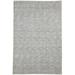 Hand Woven Grey Jute / Silk Rug 6X8 Modern Scandinavian Solid Room Size Carpet
