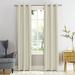 Sun Zero-Sun Zero Hayden Energy Saving Blackout Grommet Curtain Panel Single Panel40x108-Pearl