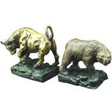 Wild Bull and Bear Bookends