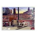 Stupell Industries Quirky Canyon Diner Surreal Scenery Postcards Table Wood Wall Art 15 x 10 Design by Jadei Graphics