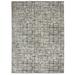 Calvin Klein Rush Glam Modern Abstract Geometric Area Rug 4 x 6 Rectangle - Ivory/Grey