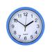 SchSin Silent Wall Clock Silent Round Wall Clock 8 Inch Battery Operated Wall Clock