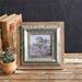 CTW Home 530483 Corrugated Tin Photo Frame - 4 x 6 in.