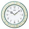 Seiko Clock Wall Clock Radio Analog Flower Pattern Diameter 286 Ã— 49mm KX266Y// Batteries